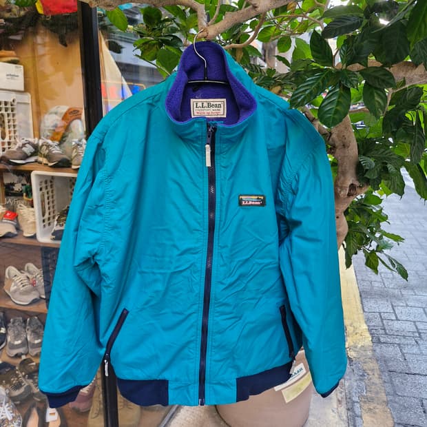 Z-207 엘엘빈 웜업 봄버 자켓 