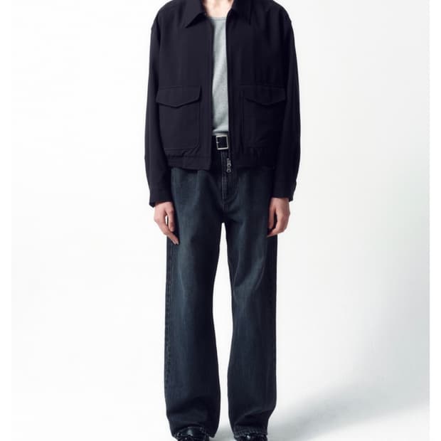 인사일런스 A-2 드레이프 자켓 M사이즈