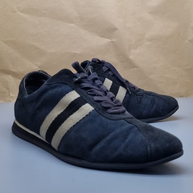 구찌 캔버스 남성스니커즈44 280