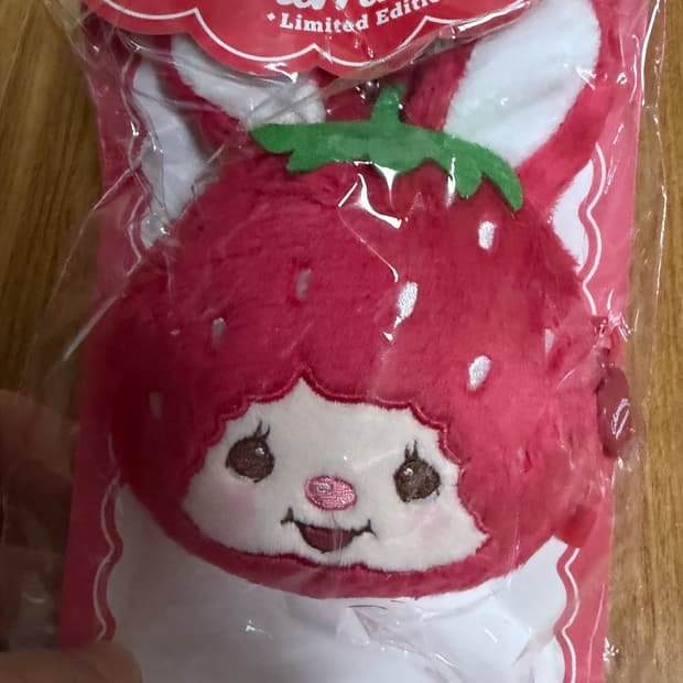 몬치치 치무탄 딸기 파우치 키링 미개봉