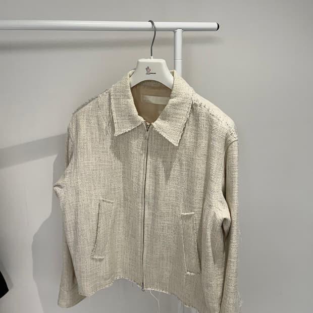 (0)라이풀 컷오프 트위드 자켓