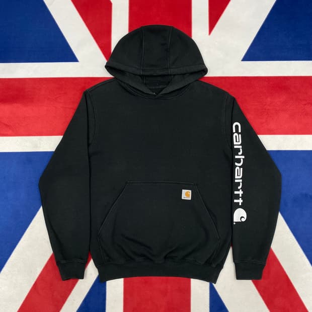 칼하트 스펠아웃 후드티 S 실측 M -L 