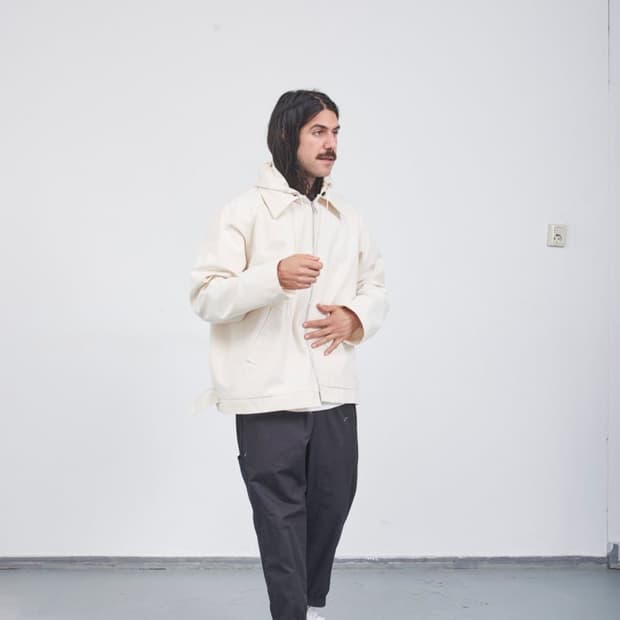 카미엘 포트젠스 후디드 심플 자켓 