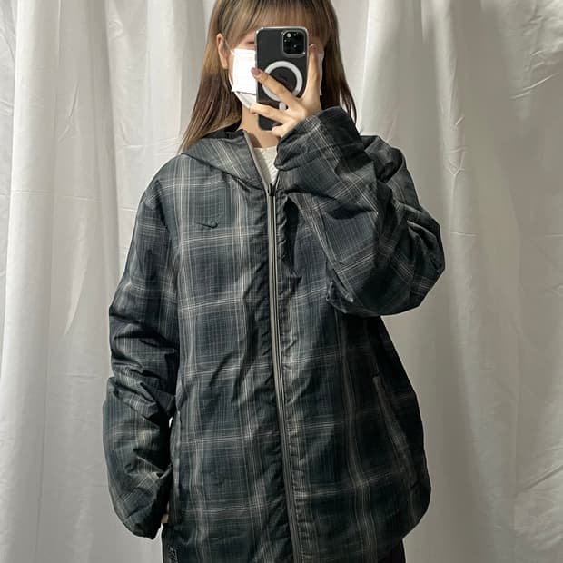 나이키 리버시블 후드 바람막이 XL