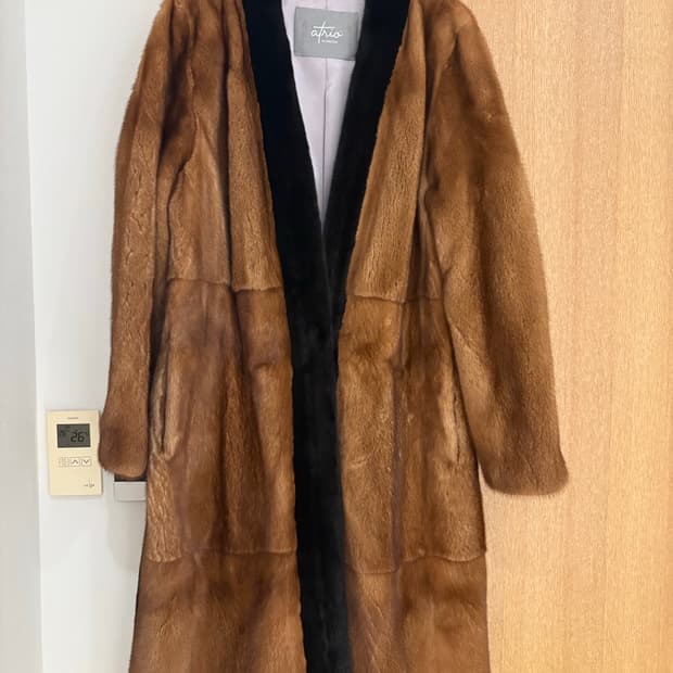 브라운 빈티지컬러 밍크