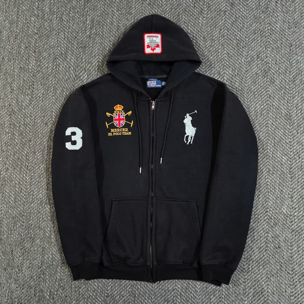 폴로 랄프로렌 빅포니 넘버링3 캐나다 후드집업