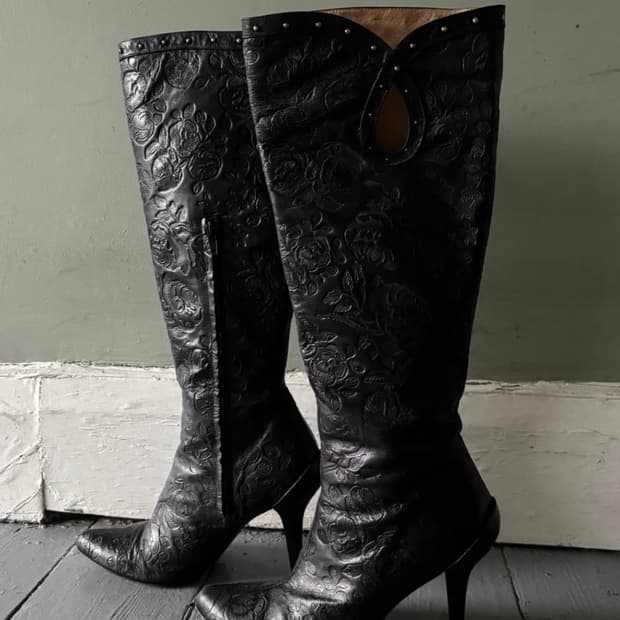 Old gringo heel boots