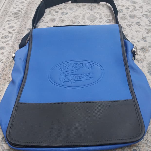 라코스테 블루 크로스백 메신저백