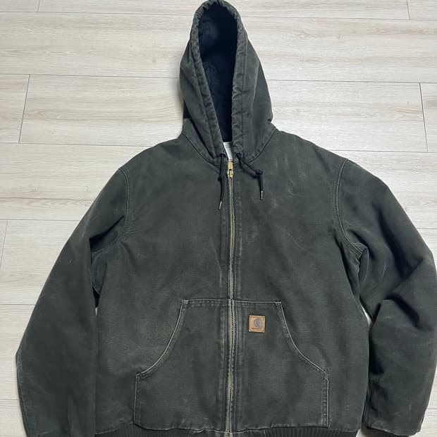 칼하트 후드 덕 액티브자켓 J130 모스그린 판매합니다