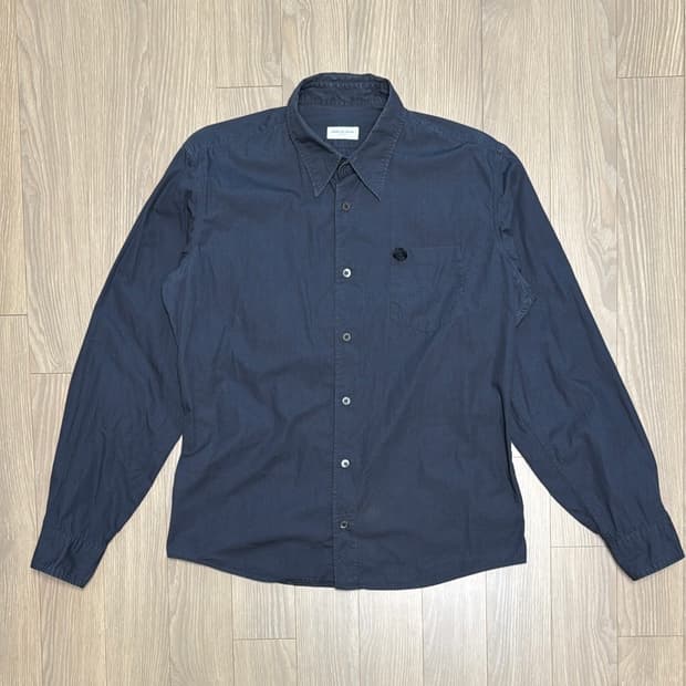 dries van noten flower brooch shirt