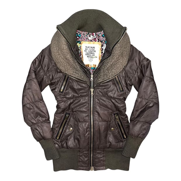 VonDutch 본더치 이중 투웨이 패딩 y2k펑크갸루