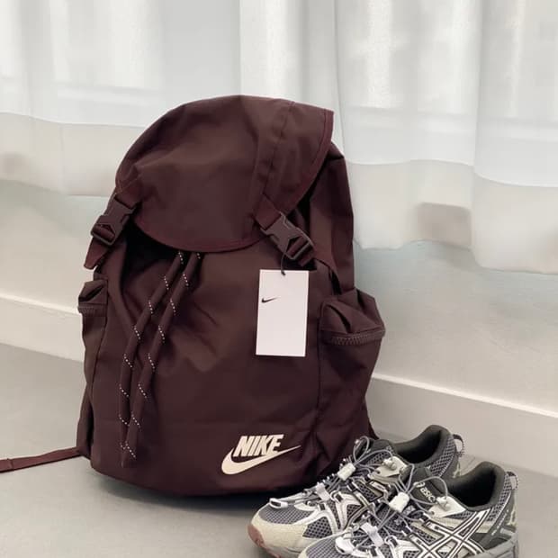 나이키 헤리티지 백팩 브라운