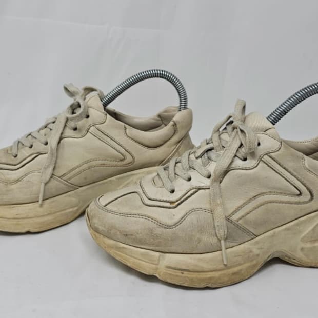 구찌 아이보리 스니커즈 36 운동화