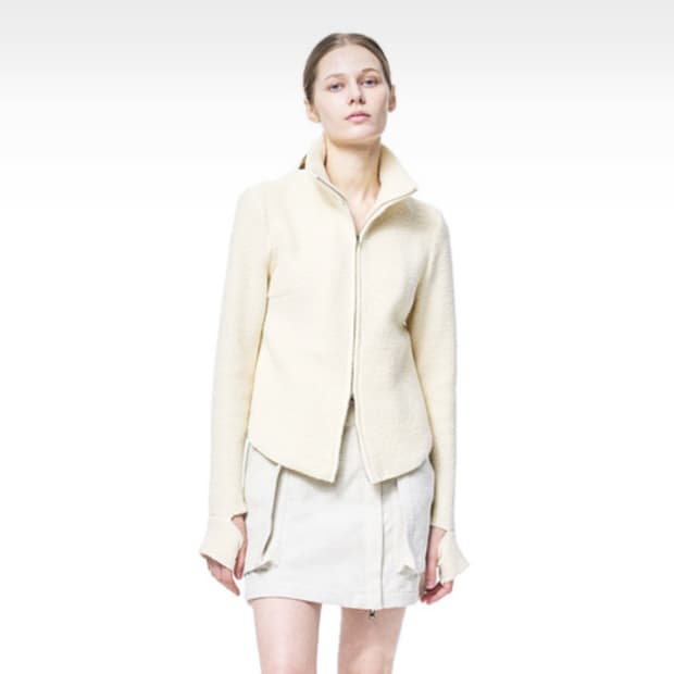 퍼블리카엑스(PUBLICKAX) INDOR 울 집업가디건 55 새상품