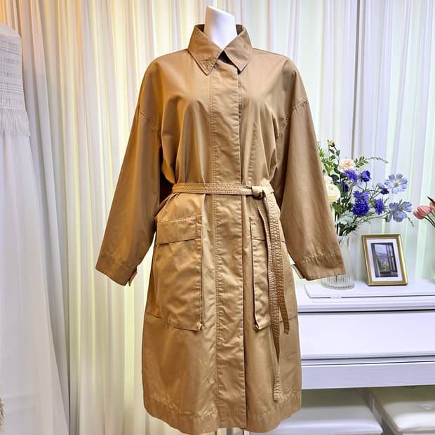 유니클로유 트렌치코트