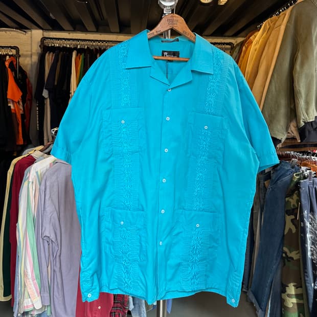 구아이아베라 쿠바 반팔 셔츠