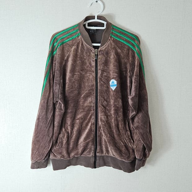아디다스 벨벳 y2k 초코나무숲 트랙탑 져지 대장 자켓 90