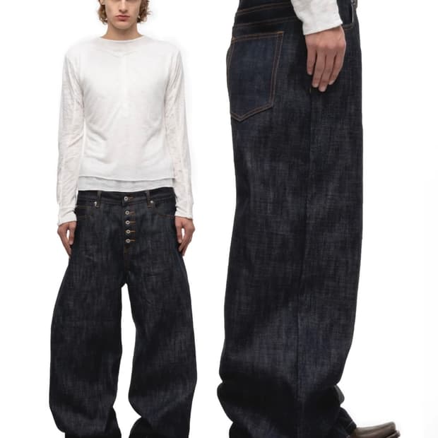 RAW DENIM JAPANESE LOOSE FIT BLUE