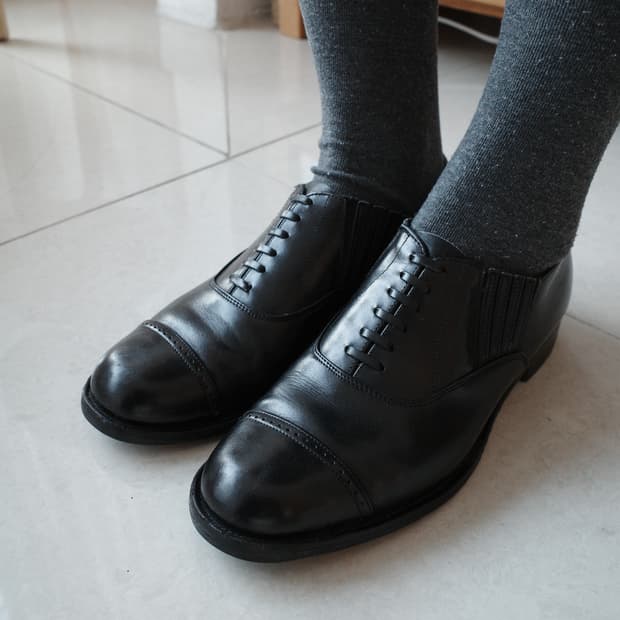 Dress shoes made in England