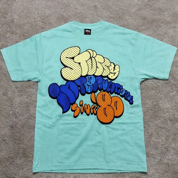 스투시 인터내셔널버블 티셔츠