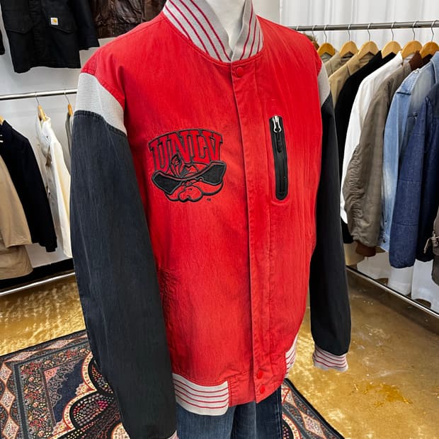 90s 나이키 나일론 바시티 자켓