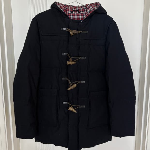 꼼데가르송 옴므 더플 패딩 코트