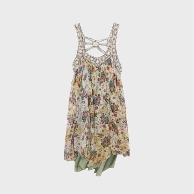 JPN vintage 민소매 원피스 PENNS NECK WOMEN M