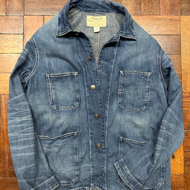 rrl 데님 엔지니어 자켓 L