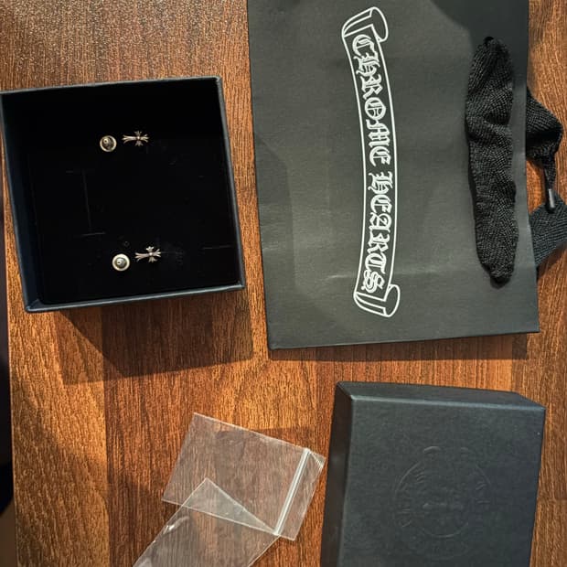 Chrome hearts 크롬하츠 크로스 이어링