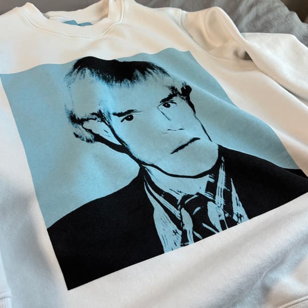 캘빈 클라인 X 앤디 워홀 맨투맨 M