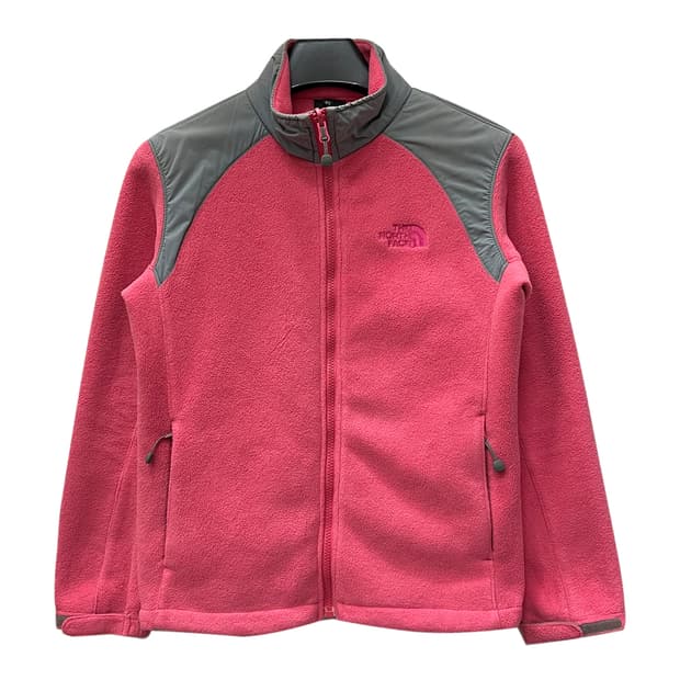 노스페이스 폴라텍 핑크 풀집업 플리스 85 M