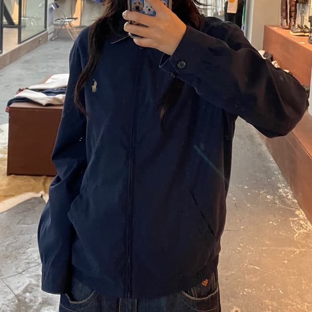 폴로랄프로렌 네이비 스윙탑 자켓 H180