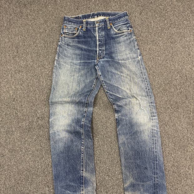 31)90’s 리바이스 501xx 빈티지 워싱 데님 팬츠