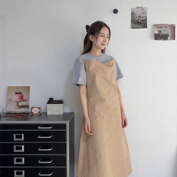 [M] Keds 케즈 스트링 슬립 원피스