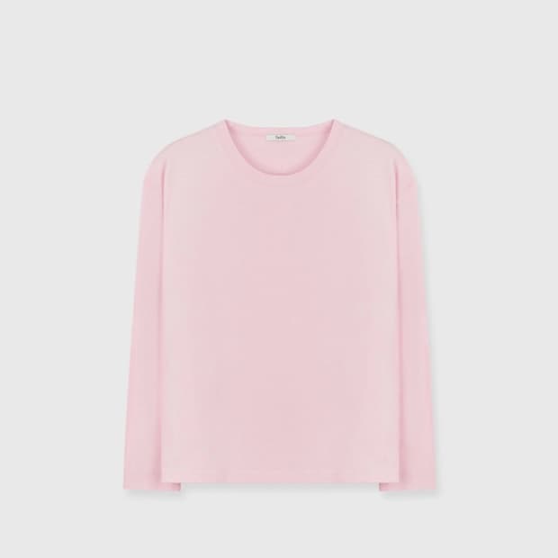( 구매 )COTTON MODAL OVER LONG SLEEVE TOP 