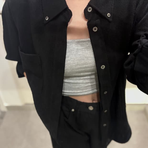 새상품)) 🖤세터 블랙 셔츠🖤