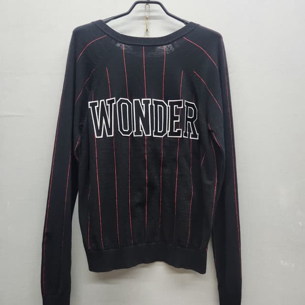 산드로 스펠아웃 스트라이프 코튼 니트 2(S~M)