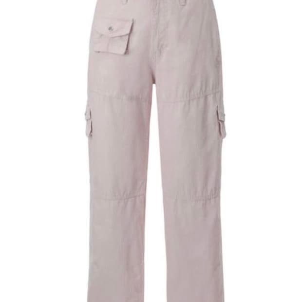 쓰리타임즈 미니 포켓 코듀로이 팬츠 핑크 L