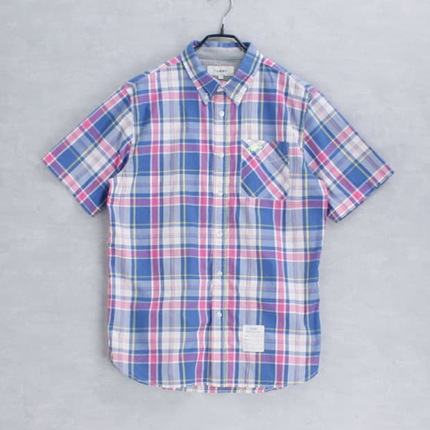 TOMMY _ check cotton shirt
