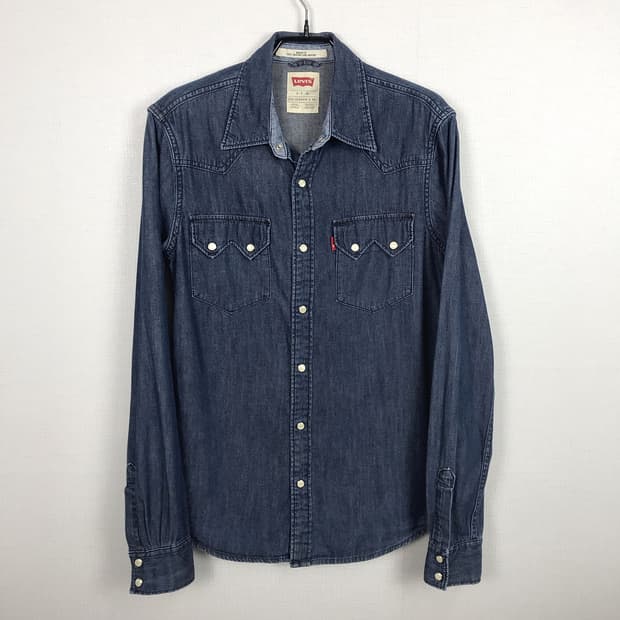 리바이스 Levi's 블랭크탭 데님 셔츠 남방 남성S (90)