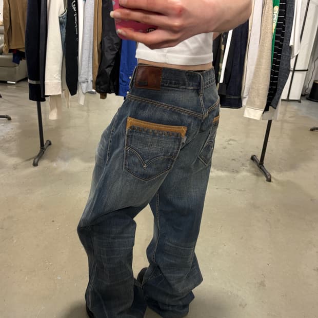 리바이스 실버탭 부츠컷 팬츠