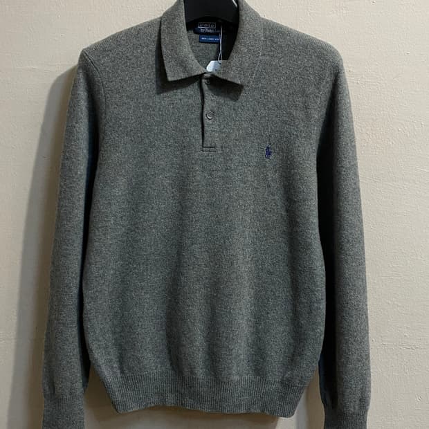 폴로 랄프로렌 램스울 니트 폴로 셔츠