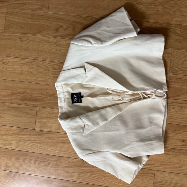 자라 반팔 블레이저