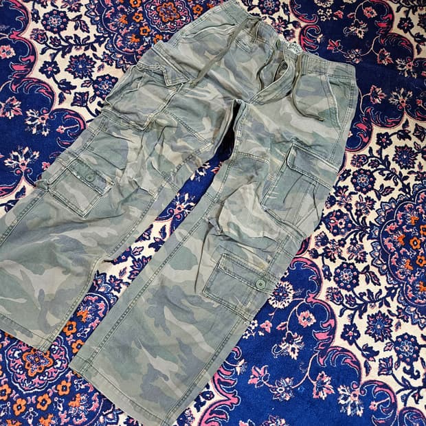 SOOCARGO 라이트 카모플라쥬 카고팬츠 L size