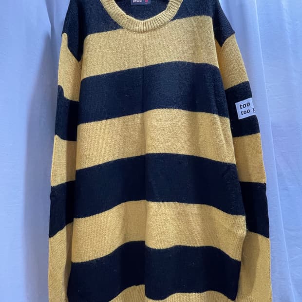 에잇세컨즈 x GD/ 보더 롱슬리브 스웨터/ XXL