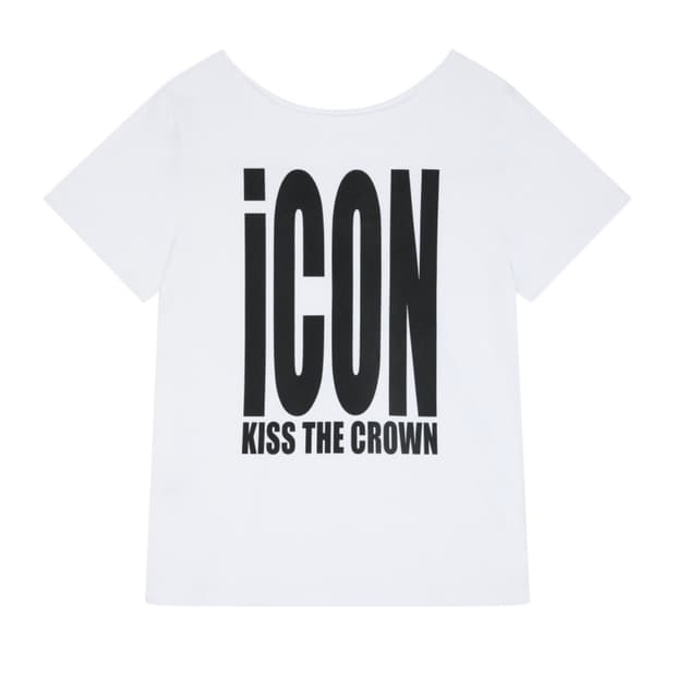 라티젠 퀸 원숄더 티셔츠 QUEEN ONE-SHOULDER T-SHIRT