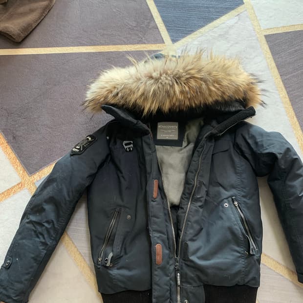 디스커버리 패딩 여자사이즈 90