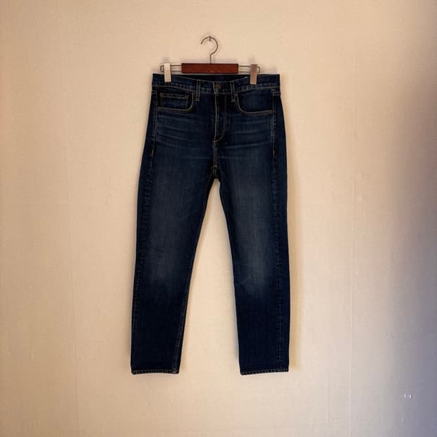 랙앤본 28 청바지 스판 데님 미국 수입 정품 버튼 플라이 