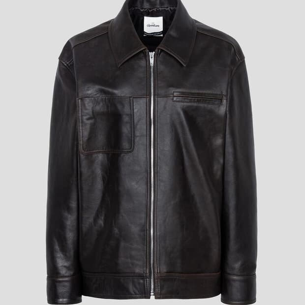 디애퍼처 가죽자켓 boy leather jacket 