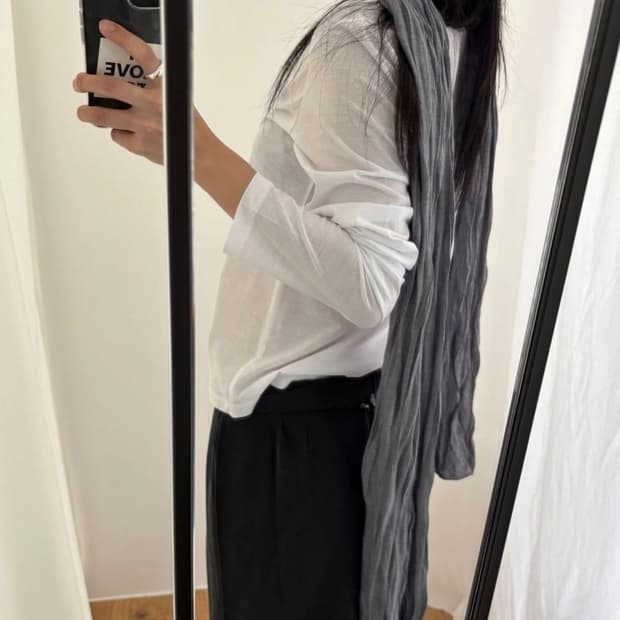 브리즈아카이브 스카프 라이트그레이